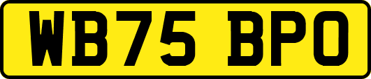 WB75BPO