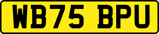 WB75BPU
