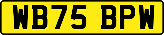 WB75BPW