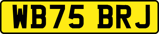 WB75BRJ