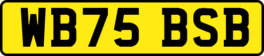 WB75BSB