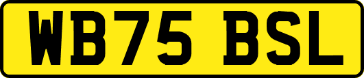 WB75BSL