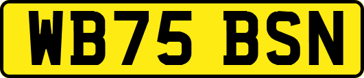 WB75BSN