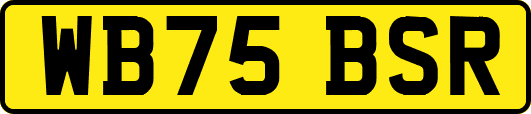WB75BSR