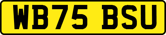 WB75BSU