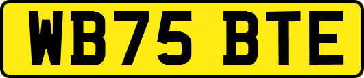 WB75BTE