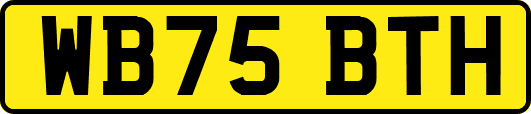 WB75BTH
