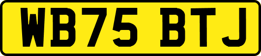WB75BTJ