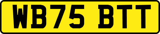 WB75BTT
