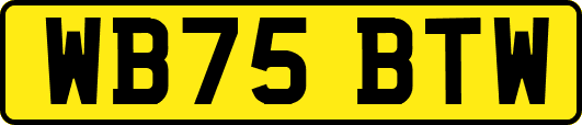 WB75BTW