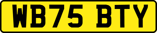WB75BTY