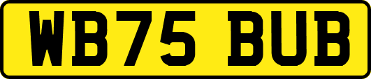 WB75BUB