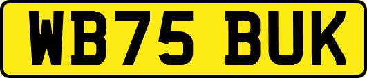 WB75BUK