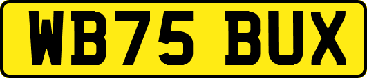WB75BUX