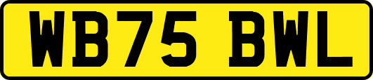 WB75BWL