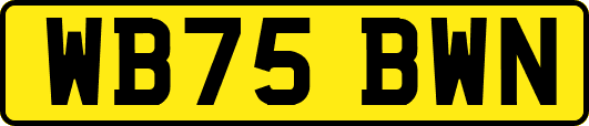 WB75BWN