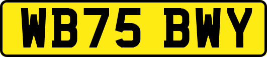 WB75BWY