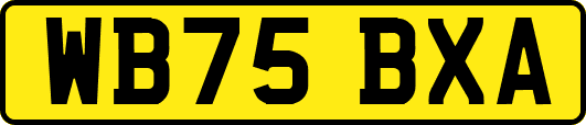 WB75BXA