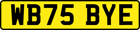 WB75BYE