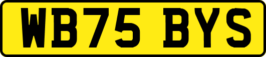 WB75BYS