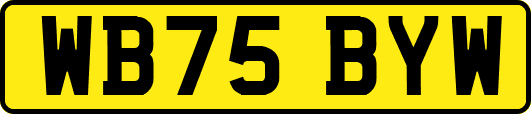 WB75BYW