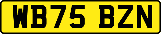 WB75BZN