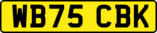 WB75CBK