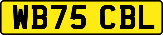 WB75CBL