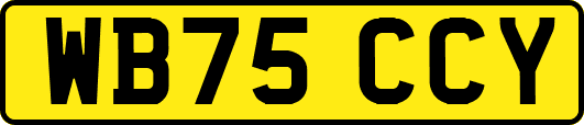 WB75CCY