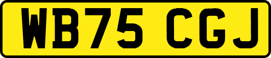 WB75CGJ