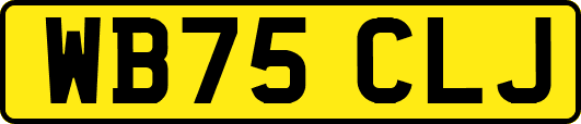WB75CLJ