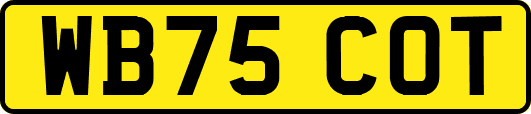 WB75COT