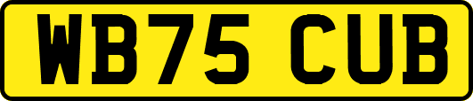 WB75CUB