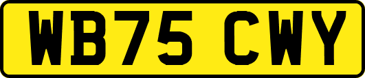 WB75CWY