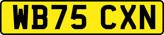 WB75CXN