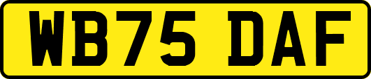 WB75DAF