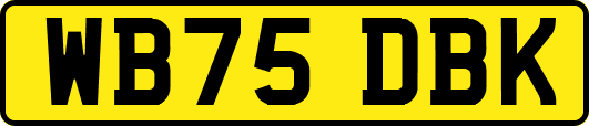 WB75DBK
