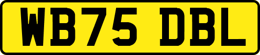WB75DBL