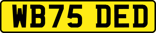 WB75DED