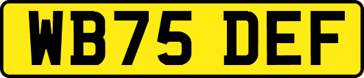 WB75DEF