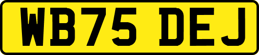WB75DEJ