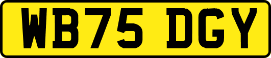 WB75DGY