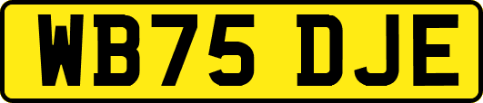 WB75DJE