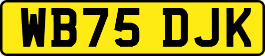 WB75DJK