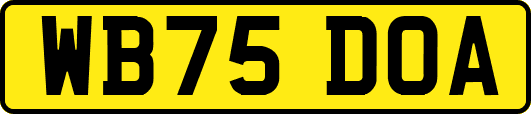 WB75DOA