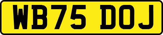 WB75DOJ