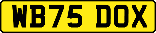 WB75DOX