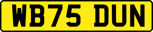 WB75DUN