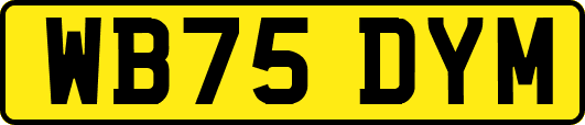 WB75DYM