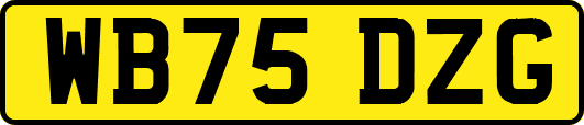 WB75DZG